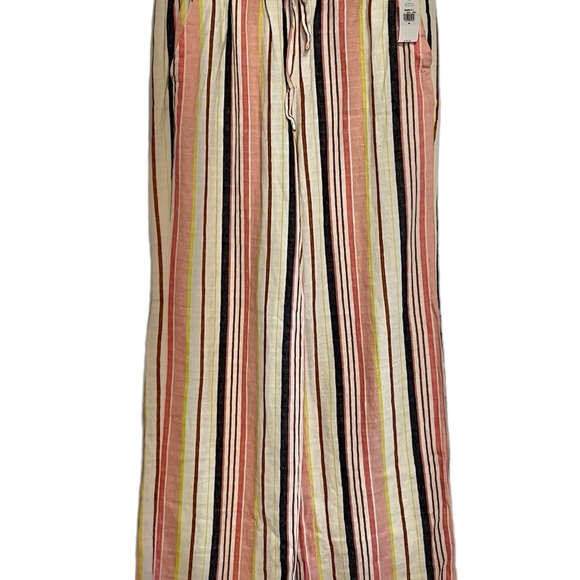 Old Navy NWT High-Waist Linen Blend Wide-Leg Pants Size Medium - Picture 7 of 8